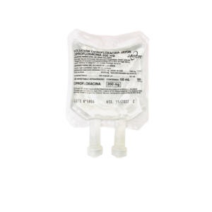 Solución Inyectable Ciprofloxacina