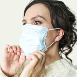 Barbijo Recto 3 Capas con Elástico