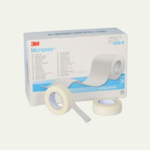tela adhesiva Micropore 3m hipoalergénica 1,25 cm x 9 m - Droguería Cuyomed