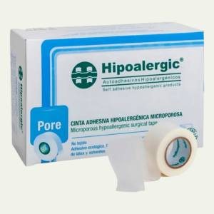 tela microporosa hipoalergénica Hipoalergic Pore 2,5cm x 9m - Droguería Cuyomed