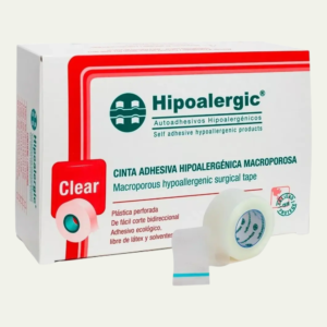 Tela Adhesiva Hipoalergic Clear Transparente 2.5cm x 9m - Droguería Cuyomed