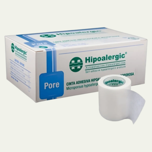 tela microporosa hipoalergénica Hipoalergic Pore 5cm x 9m - Droguería Cuyomed