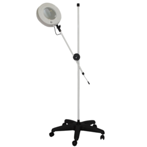 lámpara rodante con lupa y luz led - droguería cuyomed